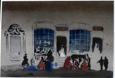 Geliş (kağıt üzerinde w/c) by William Blamire Young