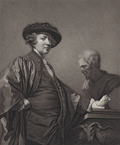 Sir Joshua Reynolds, Şövalye, 1811. by William Bond