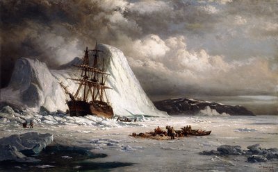buzlu gemi, by William Bradford