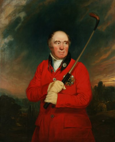 George Fraser (tuval üzerine yağlıboya) by William Bradley