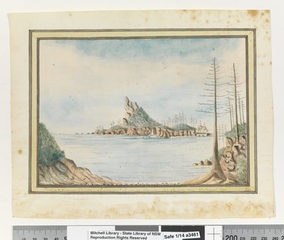 Op. P. 211. `Phillip ve Nepean Adaları. Justinian & Surprise, Sydney Körfezi