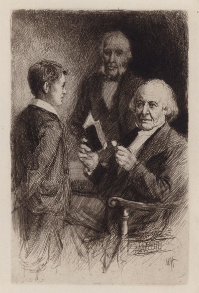 Bir Delikanlı (gravür) by William Brassey (after) Hole