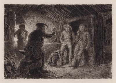 Müthiş Bir Öykü (gravür) by William Brassey (after) Hole
