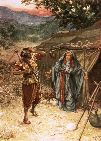 Jael ve Sisera by William Brassey Hole