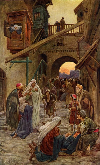Matthew (Levi) er hvattur til að verða lærisveinn - Biblían by William Brassey Hole