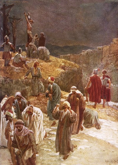 İsa hayaleti teslim ediyor by William Brassey Hole