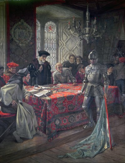 Flodden Haberleri, 1513 by William Brassey Hole