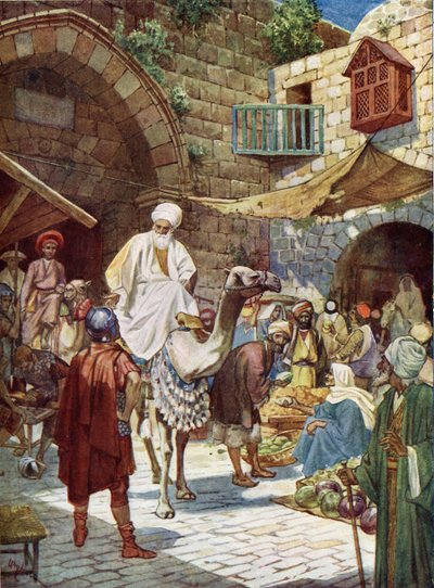 The Wise Men arrive at Bethlehem - Bible by William Brassey Hole