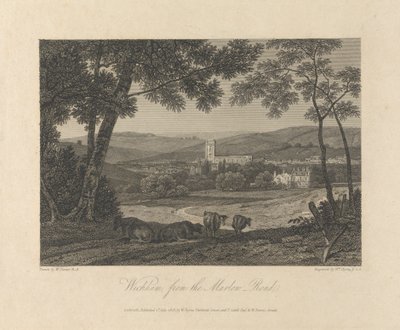 Marlow Yolu'ndan Wickham by William Byrne