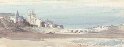 Loire'daki Blois by William Callow