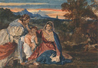 Tavşanlı Madonna by William Callow