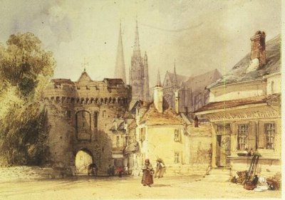 Guillaume Kapısı, Chartres by William Callow