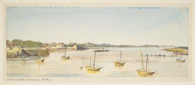 Tapti Nehri, kaleden Surat (tekneler) by William Carpenter