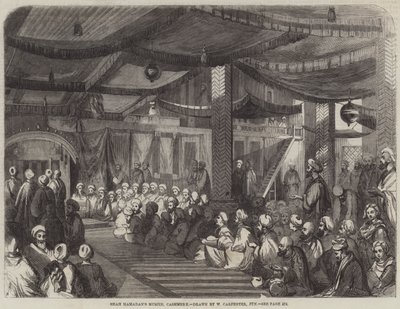 Shah Hamdan Mescidi, Kaşmir by William Carpenter