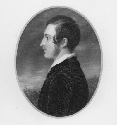Prens Albert, yirmi yaşında (gravür) by William Charles (after) Ross