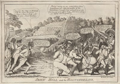 John Bull ve Baltimoreans by William Charles