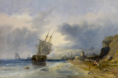 Kuzey konumundan Whitby by Clarkson Frederick Stanfield