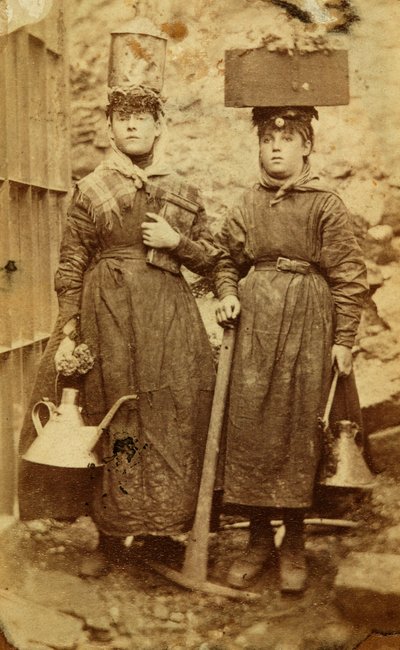 Tredegar Iron Works, Galler'den işçiler by William Clayton
