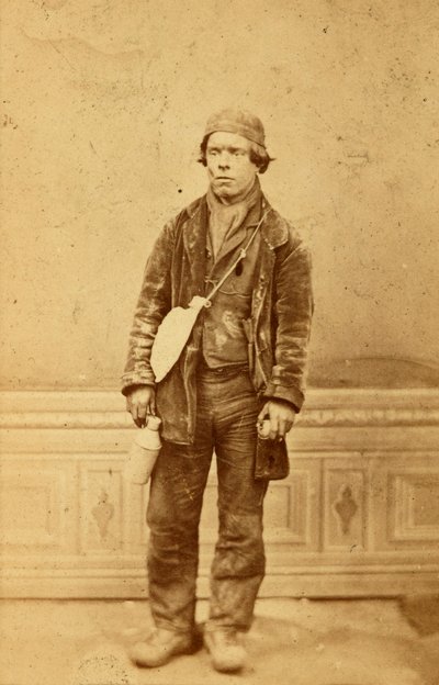 Tredegar Iron Works, Galler'den işçiler by William Clayton