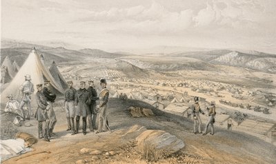 Süvari kampı, 9 Temmuz 1855 by William Crimea Simpson