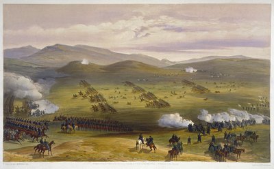 Hafif Süvari Tugayının Hükmü, 25 Ekim 1854, topçu detayı, The Seat of War in the East, pub. Paul & Dominic Colnaghi & Co., 1856 lito detayı 75991 by William Crimea Simpson