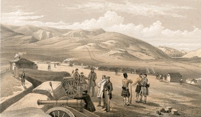 Highland Tugay Kampı, güneye bakıyor by William Crimea Simpson