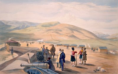 Highland Tugay Kampı, Colnaghi and Co., 1856 tarafından yayınlanan 
