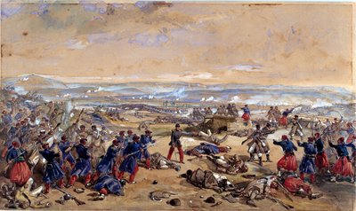 Çerneya Muharebesi, 16 Ağustos 1855 by William Crimea Simpson