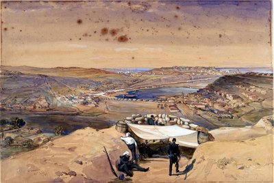 ?Şehir Pilleri veya Sivastopol İç Tahkimatı, 23 Haziran 1855? by William Crimea Simpson