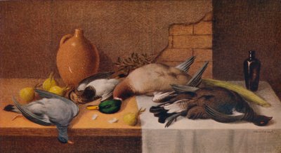 Natürmort Oyun Kuşları, c1895 by William Cruikshank