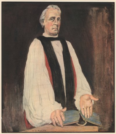 Piskopos, "Işığınız çok parlasın" (renkli taş) by William Dacres Adams