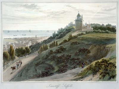 Lowestoft, Suffolk, 1814-1825 by William Daniell