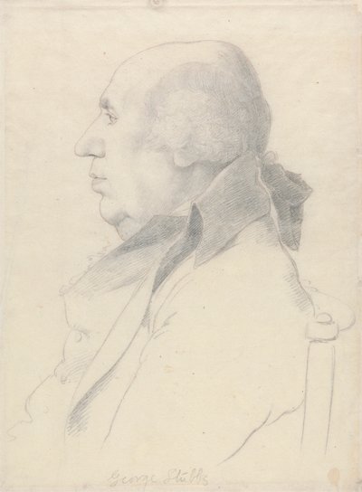 George Stubbs'ın Portresi by William Daniell