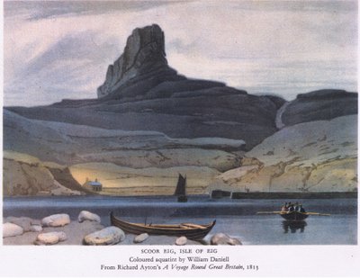 Scar Eig, Eig Adası, 1945 by William Daniell