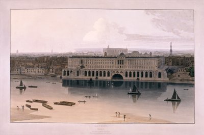 Somerset Evi, Londra, 1804 by William Daniell