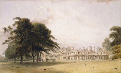 Kraliyet Locası, Windsor Parkı, by William Daniell