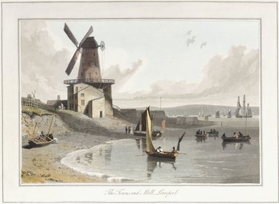 Towns-end Mill, Liverpool, 1814-1825 by William Daniell