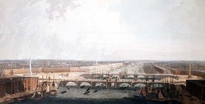 Limanındaki İyileştirmeler ve çift Londra Köprüsü ile Londra