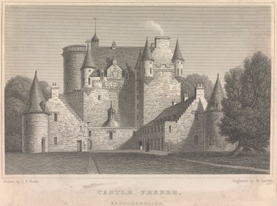 Castle Fraser, Aberdeenshire; sayfa 4 (İkinci Cilt) by William Deeble