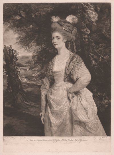 Elizabeth Godden (kızlık soyadı Houghton), Lady Taylor by William Dickinson