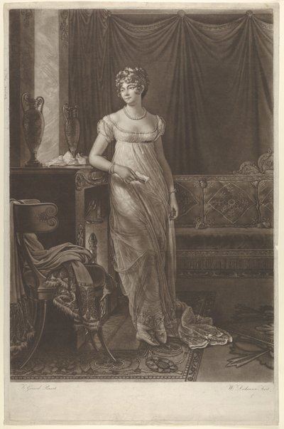 Madam Talleyrand, yak. 1808. by William Dickinson