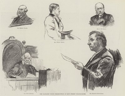 Bow Street Polis Mahkemesinde Hansard Birliği Savcılığı by William Douglas Almond