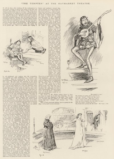 The Tempter, Haymarket Tiyatrosu'nda by William Douglas Almond