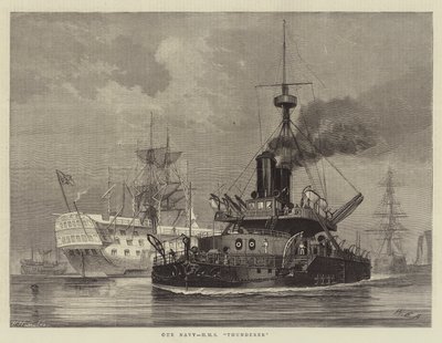 Donanmamız, HMS Thunderer by William Edward Atkins