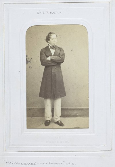 Benjamin Disraeli, 1860-69. by William Edward Kilburn