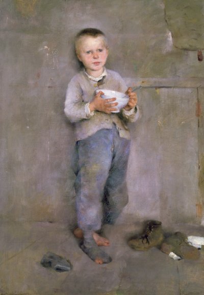 Kral Kadar Mutlu, 1884 by William Edward Stott