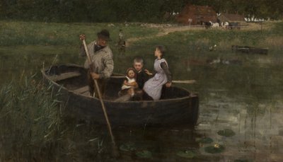 Feribot, 1887 by William Edward Stott