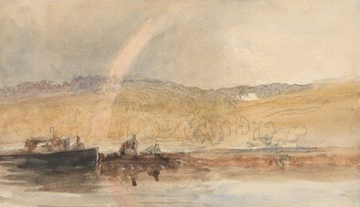 Shenstone'daki Kanal, The Leasowes by William Ellis