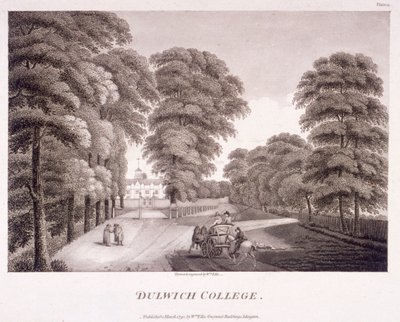 Dulwich Koleji, Camberwell, Londra, 1792 by William Ellis