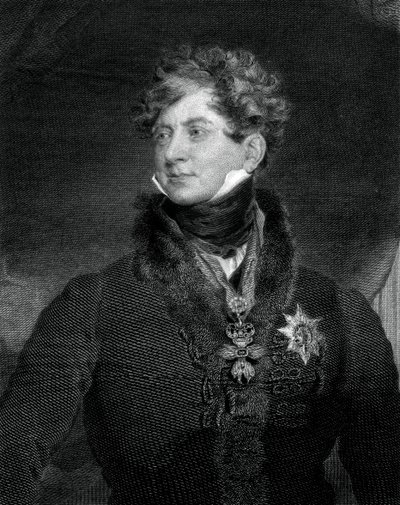 George IV, Birleşik Krallık Kralı ve Hannover, 1829. by William Ensom